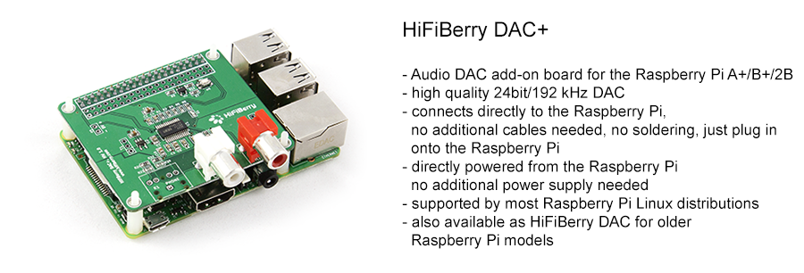 Hifiberry Improve Your Raspberry Pi Sound Quality Hifiberry