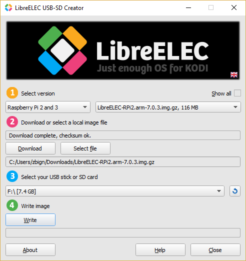 LibreELEC installation and configuration | HiFiBerry