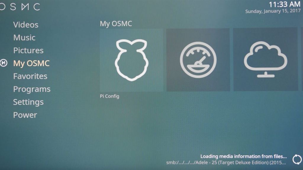 OSMC installation and configuration HiFiBerry